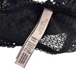 Victoria's Secret Victoria Secret Bralette Black Lace Off Shoulder Cap Sleeve Wire Free Bra Xsmall Photo 4