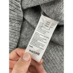 Anthropologie  Sweater Sz M Cowlneck Ribbbed Oversized Grey Paloma Balloon Sleeve Photo 7