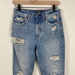 Abercrombie & Fitch Mom Denim Jeans High Rise Relaxed Fit Blue Women’s Size 26 Photo 1