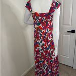 Skies Are Blue Red and White Sleeveless Maxi Sundress Size Small. #151 Photo 12