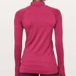 Lululemon Rest Less 1/2 Zip Star Ruby Photo 2