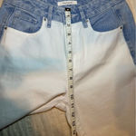 PacSun  White Mom Jeans size 26‎ blue detail Photo 3