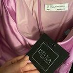 Mac Duggal Ieena Satin One-Sleeve Minidress Orchid Photo 12