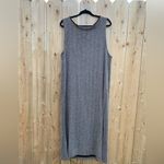 White Stag VTG  Women Dress Large Brown‎ Sleeveless Tank Dress Long Y2K pockets Photo 5