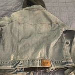 Abercrombie & Fitch Hooded Jean Jacket, Size Small Photo 3