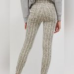 Anthropologie Pilcro High Rise button fly skinny corduroy black and white 27 Photo 1