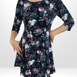 SO  Rad by ATV Floral Above The Knee Length Fit & Flare A-Line Dress Photo 4