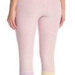 Outdoor Voices Pastel Pink color block leggings Photo 1