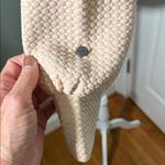 CALIA by Carrie Underwood Beige Cream peach Small Cozy Waffle Knit Sweatshirt Orange Photo 1