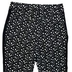 Sportmax code Black & White Polka Dot Trousers pants NEW business casual ankle Size 2 Photo 3