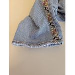 Knox Rose Embroidered Jeans Boho Western Indie Distressed Chevron Stretch Size 8 Photo 7