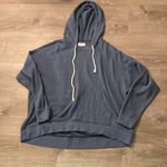 Aerie oversized waffle knit hooded pullover size medium Photo 0