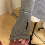 Lululemon Kanto Catch Me Long Sleeve in Heathered Herringbone Heathered White Slate Photo 10