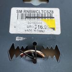 Body Rage Stainless Steel ring rainbow pride NEW Size 8 Photo 3