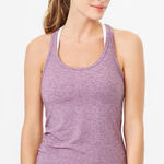 GapFit Breathe‎ Racerback Heathered Purple Exercise Tank Women's Size Small Photo 0