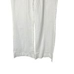 Rubbish ‎ White Linen Blend Wide Leg Flare Pants Size 7 Photo 2
