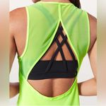 Lululemon For The Run Neon Green Sleeveless Top Clear Mint official color Photo 2