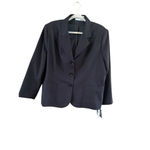 kim rogers  Black Petite Blazer Suit Jacket 16P Photo 1