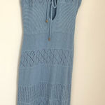RUNAWAY THE LABEL  Blue Knit Dress Maxi Photo 0