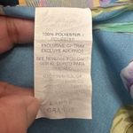 Vintage Expressions Floral Chemise Nightgown‎ Blue Purple Flowers Lingerie Large Photo 5