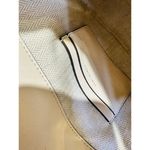 Tory Burch Neutral White Leather Gold Chain Link Handle Shoulder Strap Bag Purse Photo 13