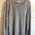 Bianco & Blu Women’s Sweater XL Made in Italy Cashmere Wool Blend Casual Gray Photo 0