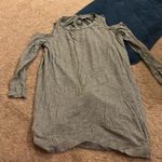 Aerie  small cold shoulder blouse open back Photo 1