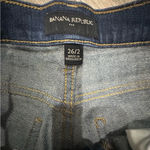 Banana Republic Dark Blue Jean Shorts- Like new! Photo 3