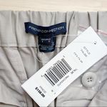 French Connection NWT • Macchiato Coltrane Wide Leg Cropped Cotton Trousers Sz 0 Photo 3