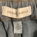 Vintage America Paperbag Jean Women 14 Blue Distress Stretch Denim Mom Boho Y2K Photo 3