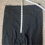 Gaiam  Pants Womens XL Black Yoga Flare Bootcut Stretch High Waist Slit Athletic Photo 2