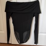 Urban Outfitters Mesh Long Sleeve Bodysuit Photo 1