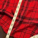 J.Jill Womens 2X Red Plaid Rayon Button Down Long Sleeve Shirt Top Photo 14