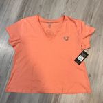 True Religion NWT Women's Peach V-Neck Top Photo 7