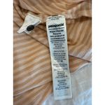 Patagonia Long Sleeve Henley Tee Shirt Pullover Striped Beige Women's Size Large Photo 7