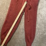 Universal Threads Universal Thread Pants Womens Small Joggers Knit Rust Orange Ribbed Mid Rise Photo 6