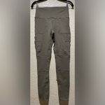 Alo Yoga High Waist Cargo Sage Green Leggings with Pockets Size M Photo 1