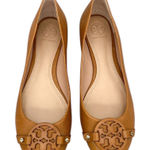 Tory Burch Mini Miller Ballet Flats – Tan Leather - Size 8M Photo 0
