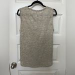 BCBGeneration  BCBG oatmeal Sleeveless Top Size M NWT Photo 5