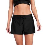 Kona Sol  Women’s Black Elastic Waistband Swim Board Shorts Size 16W/18W NWT Photo 1