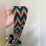 HANDMADE AUTHENTIC WAYUU COLUMBIAN BUCKET BAG Black Photo 5