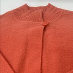 Kate Hill  Vibrant Orange Cardigan Sweater Photo 6