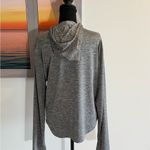 Gray Long Sleeve Relaxed Fitness Hoodie Size XL Photo 2