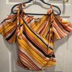 New York And Company New York Company Bare-Shouldered Blouse Size M. Photo 2