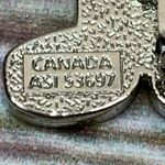 M.I. Hummel Club 10 Year‎ Member Lapel Pin Vintage Collectible Set of 2 Red Photo 3