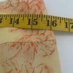 Talbots Collection Pleated Silk Linen Straight Yellow Floral Skirt 23” Size 10 Photo 6