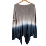 Young Fabulous and Broke  Ombré Asymmetrical  V-neck Sweater Photo 3