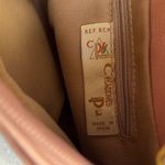 Vintage Cream Shoulder Bag with Pastel Pink and Green Detailing. Photo 8