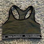 New Balance  athletic ribbed sport bra size large Photo 0
