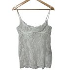 Victoria's Secret White Lace Babydoll Lingerie Teddy Cami Top Underwire Size XL Photo 1